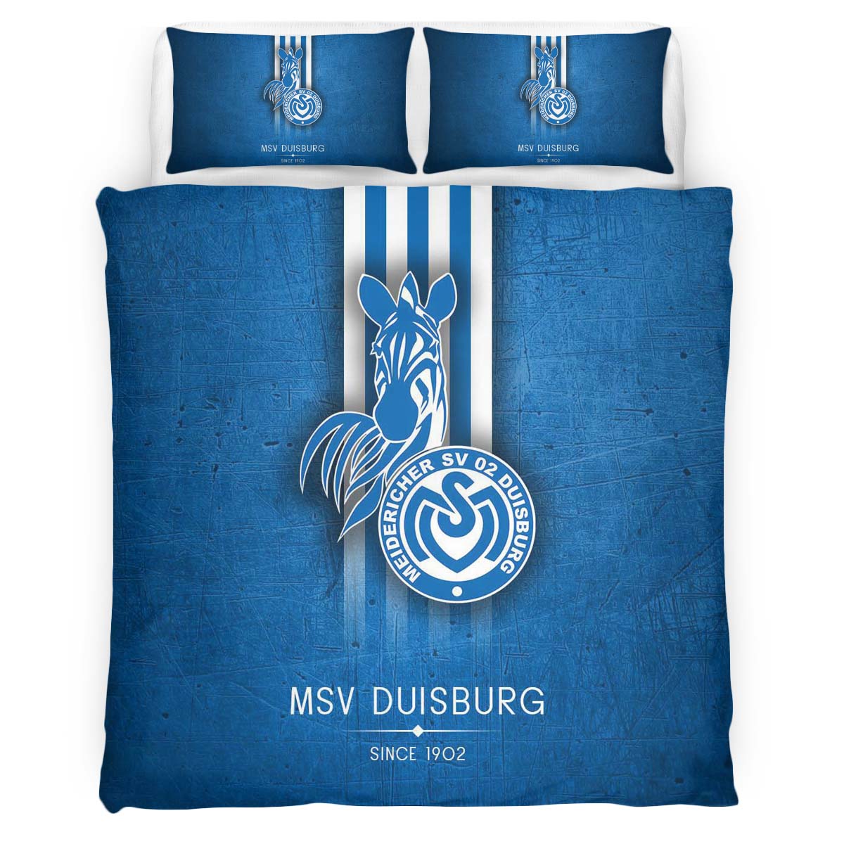 MSV Duisburg blue metal Kinderbettwäsche - Bettwäsche – Bild 2