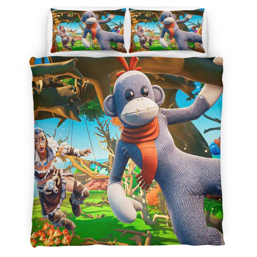 MYSTICAL FOREST DEATHRUN Mönch Fortnite Kinderbettwäsche – Bettwäsche – Bild 4