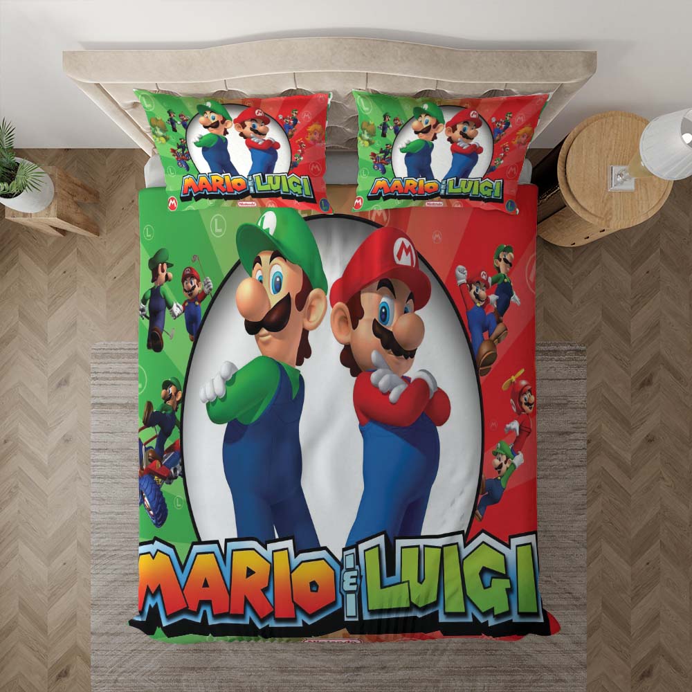 Mario und Luci Super Mario 1001 Kinderbettwäsche - Bettwäsche – Bild 3