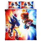 Mario und Sonic 1 Kinderbettwäsche – Bettwäsche