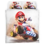 Mario in Mario Kart Welt Kinderbettwäsche – Bettwäsche