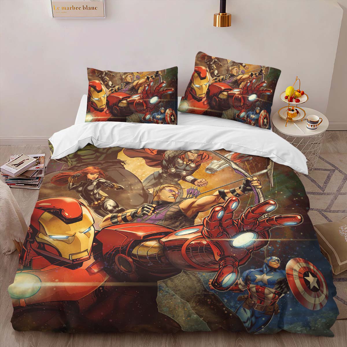 Marvel Avengers 1001 Kinderbettwäsche – Bettwäsche – Bild 2
