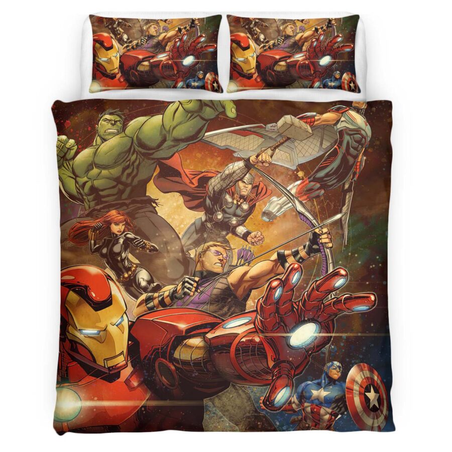 Marvel Avengers 1001 Kinderbettwäsche – Bettwäsche – Bild 4