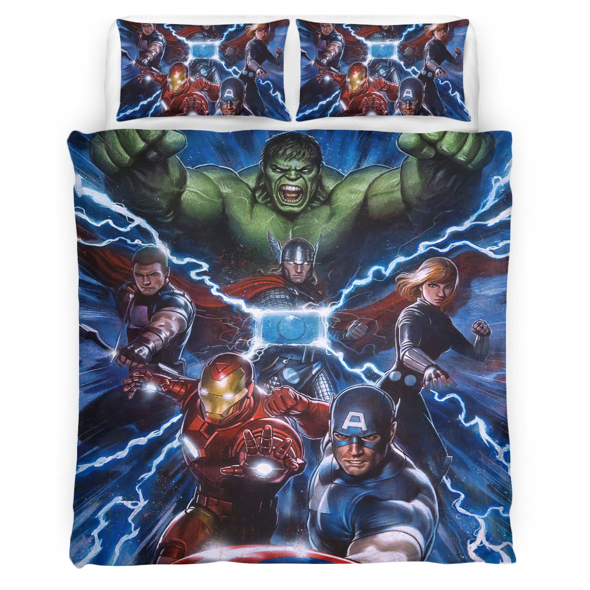 Marvel Avengers 1005 Kinderbettwäsche – Bettwäsche