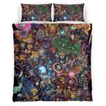 Marvel Avengers 1011 Kinderbettwäsche – Bettwäsche
