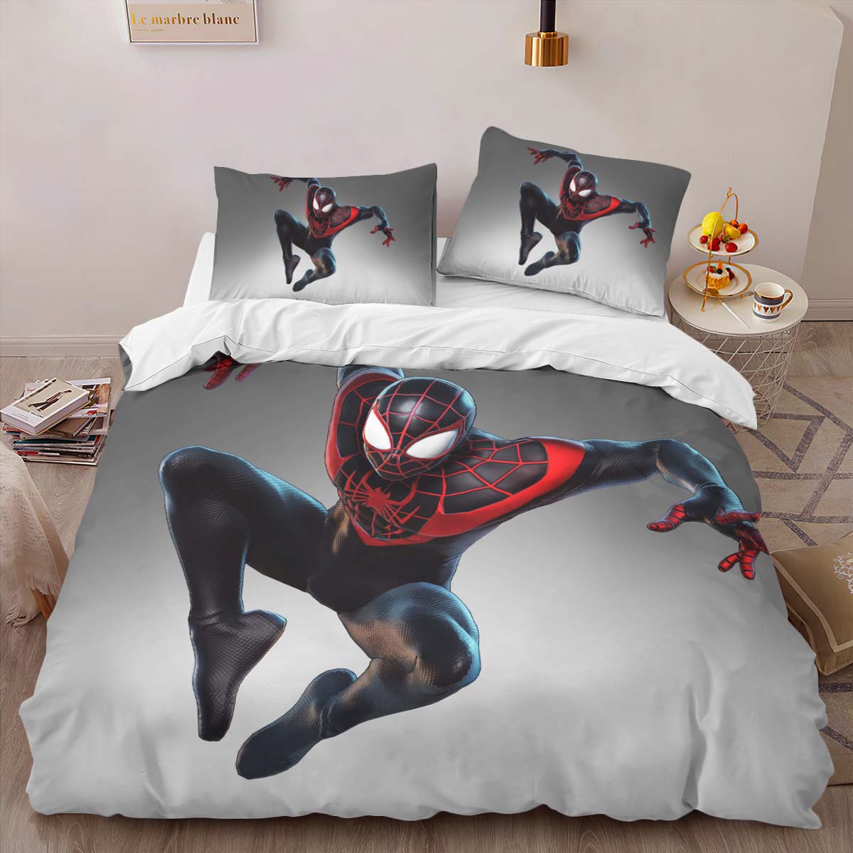 Marvel Ultimate Alliance 3 Miles Morales Spider-Man Kinderbettwäsche – Bettwäsche – Bild 2