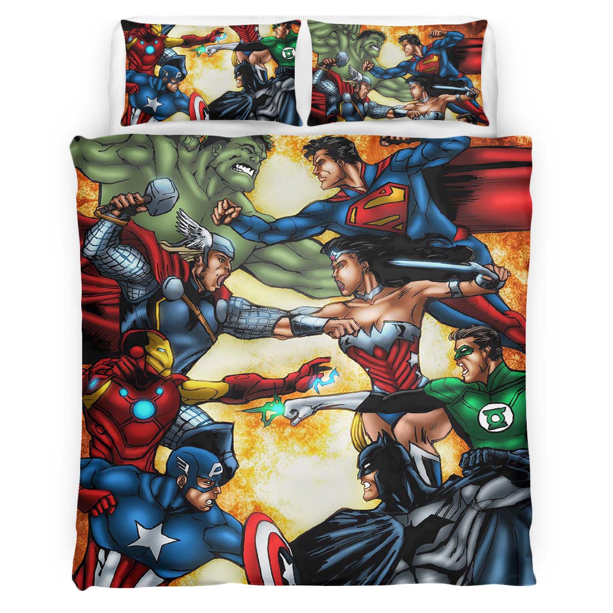 Marvel und DC Comics Kinderbettwäsche – Bettwäsche