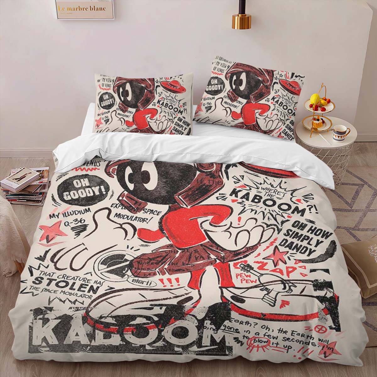 Marvin der Marsmensch Looney Tunes 01 Kinderbettwäsche – Bettwäsche – Bild 2