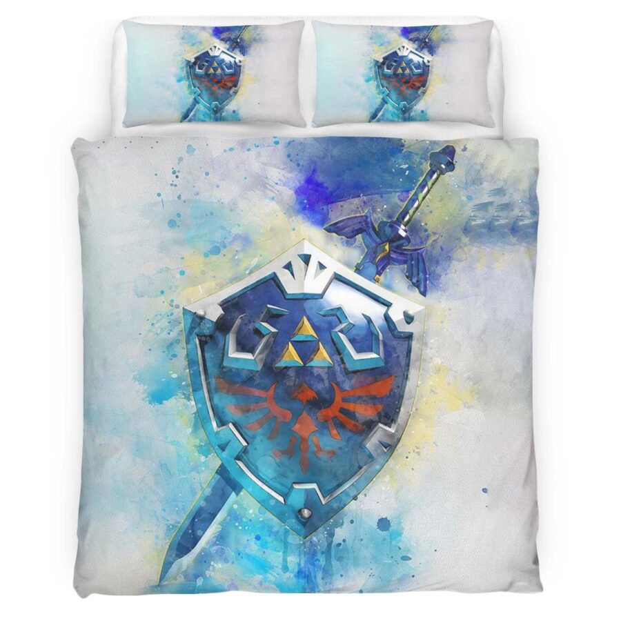 Master-Schwert und Hylia-Schild The Legend of Zelda 3 Kinderbettwäsche – Bettwäsche – Bild 4