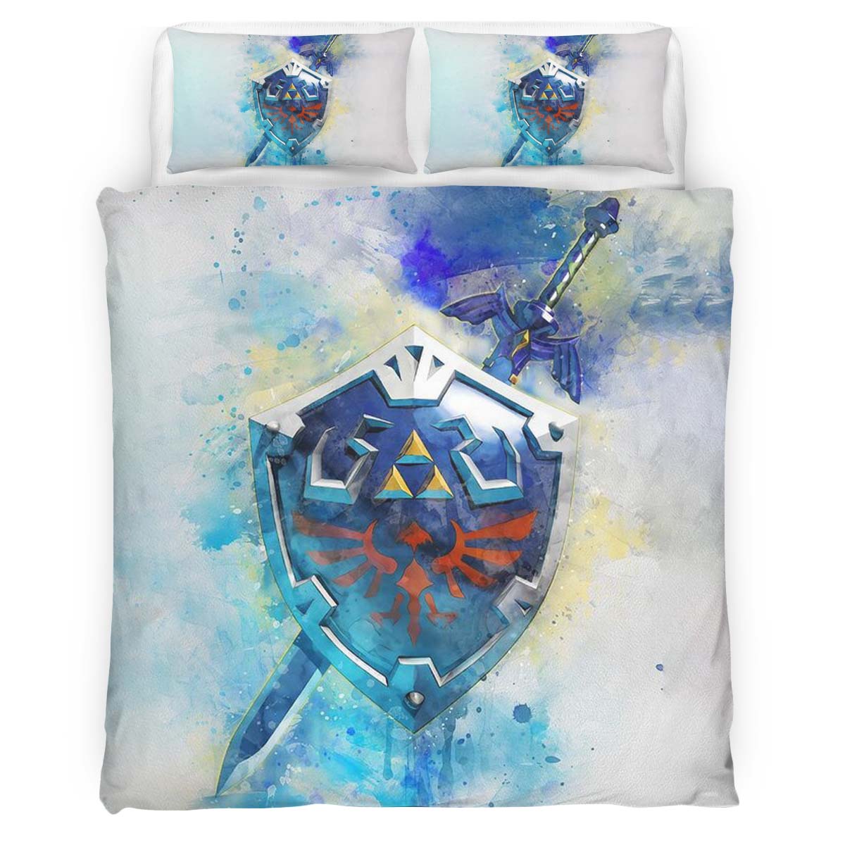 Master-Schwert und Hylia-Schild The Legend of Zelda 3 Kinderbettwäsche – Bettwäsche