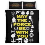 Möge die Macht mit dir sein Star Wars Symbol Kinderbettwäsche – Bettwäsche
