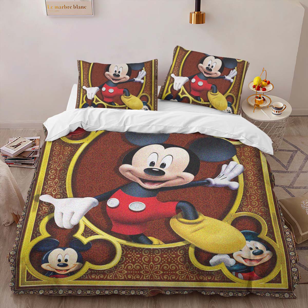 Micky Maus Kinderbettwäsche – Bettwäsche – Bild 2