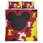 Micky Maus Silhouette Kinderbettwäsche – Bettwäsche