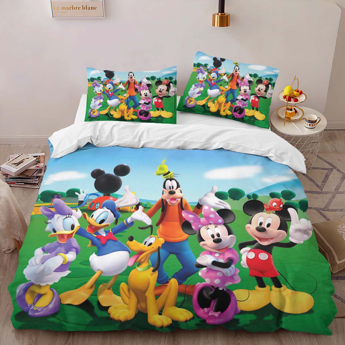 Micky Maus und Freunde 2 Kinderbettwäsche – Bettwäsche – Bild 2