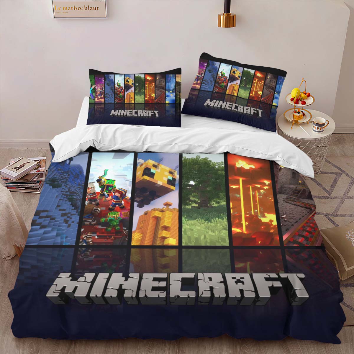 Minecraft Biome Kinderbettwäsche – Bettwäsche – Bild 2