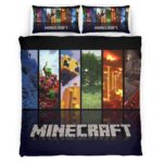 Minecraft Biome Kinderbettwäsche – Bettwäsche