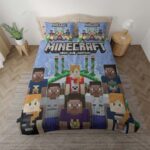 Minecraft Charaktere 1002 Kinderbettwäsche – Bettwäsche