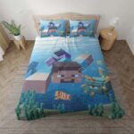 Minecraft Charaktere 1003 Kinderbettwäsche – Bettwäsche