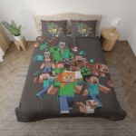 Minecraft Charaktere 1004 Kinderbettwäsche – Bettwäsche
