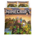 Minecraft Charaktere 1005 Kinderbettwäsche – Bettwäsche