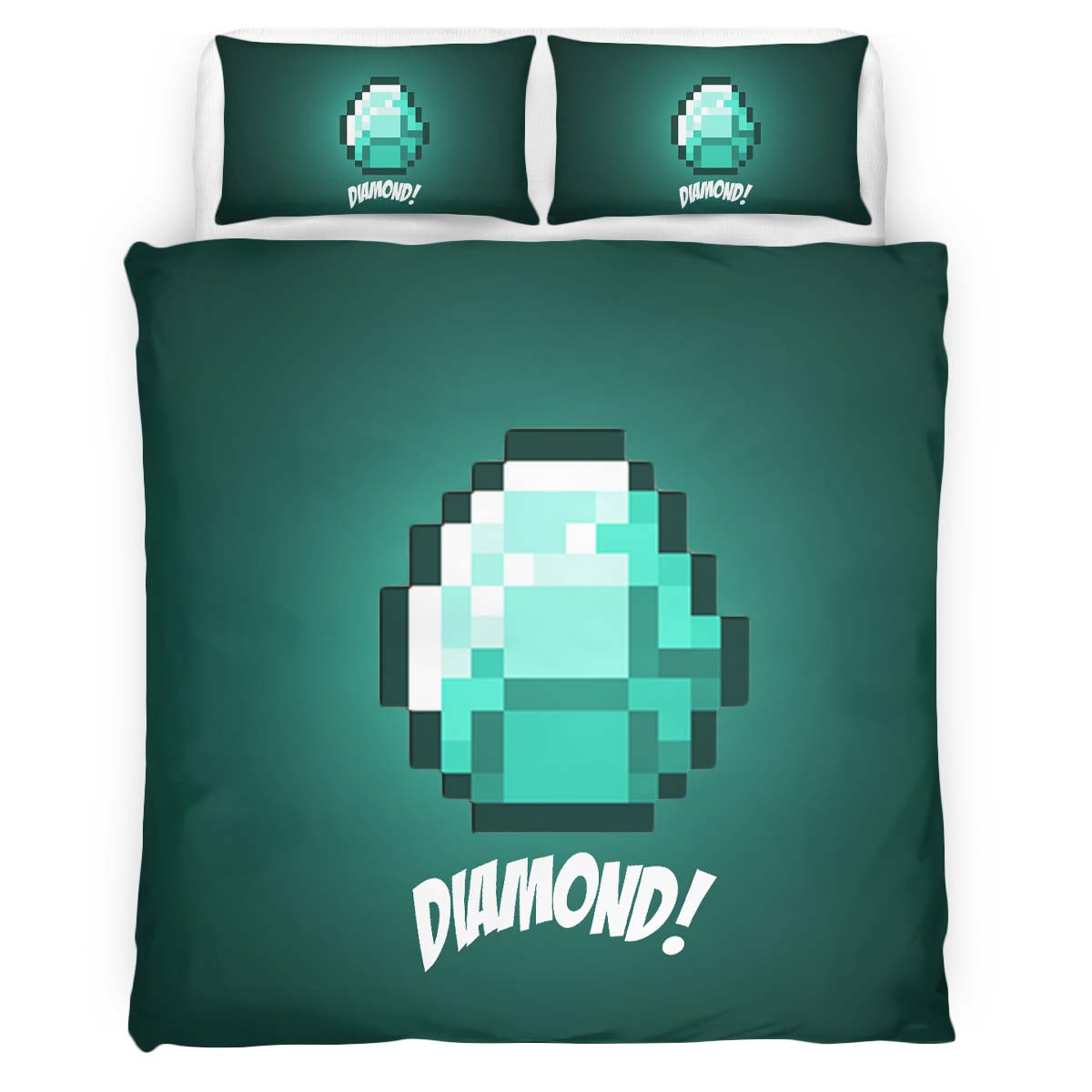 Minecraft Diamant 4 Kinderbettwäsche – Bettwäsche