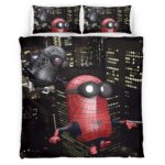 Minion Spider-Man Kinderbettwäsche – Bettwäsche
