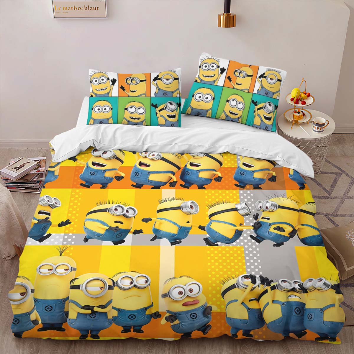 Minions Charaktere 01 Kinderbettwäsche – Bettwäsche – Bild 2