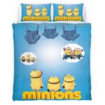 Minions Charaktere 12 Kinderbettwäsche – Bettwäsche