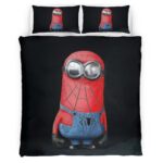Minions Spider-Man Kinderbettwäsche – Bettwäsche