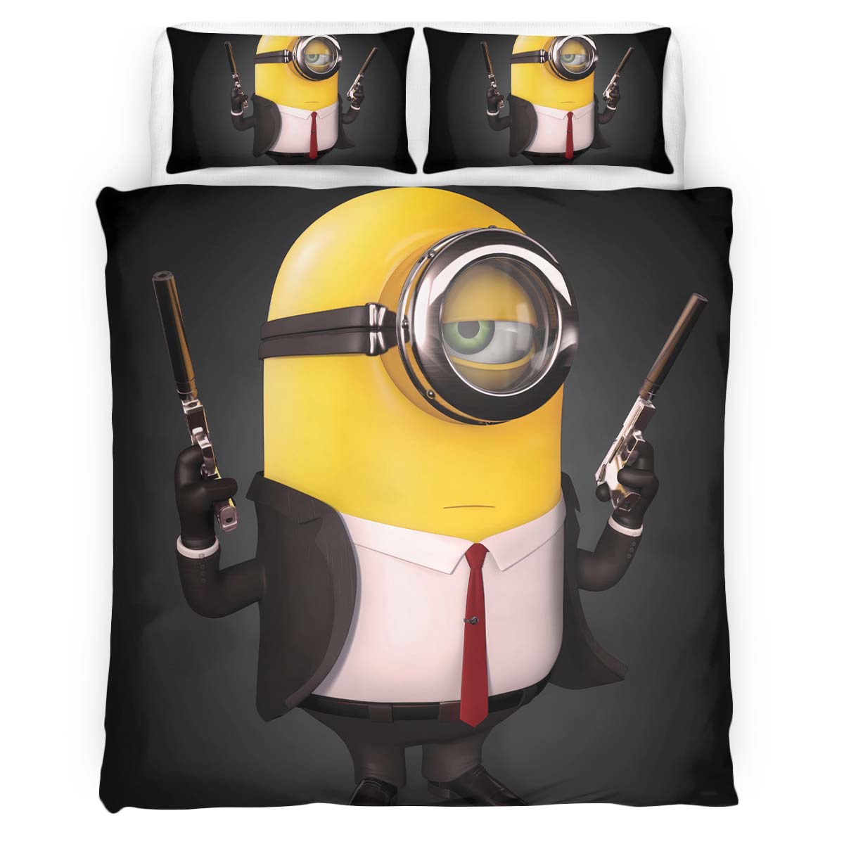 Minions Stuart 04 Kinderbettwäsche – Bettwäsche