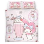 My Melody Süß Hello Kitty 04 Kinderbettwäsche – Bettwäsche
