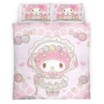 My Melody Süß Hello Kitty 07 Kinderbettwäsche – Bettwäsche
