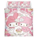 My Melody Süß Hello Kitty 08 Kinderbettwäsche – Bettwäsche