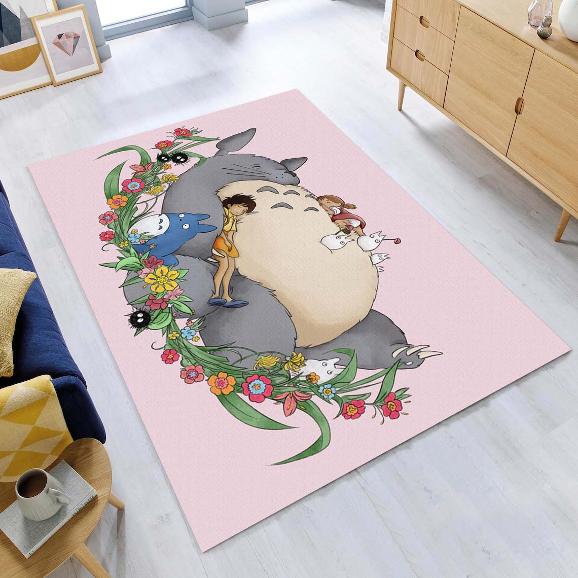 Mein Nachbar Totoro Alle Charaktere 22 Teppich – Bild 2