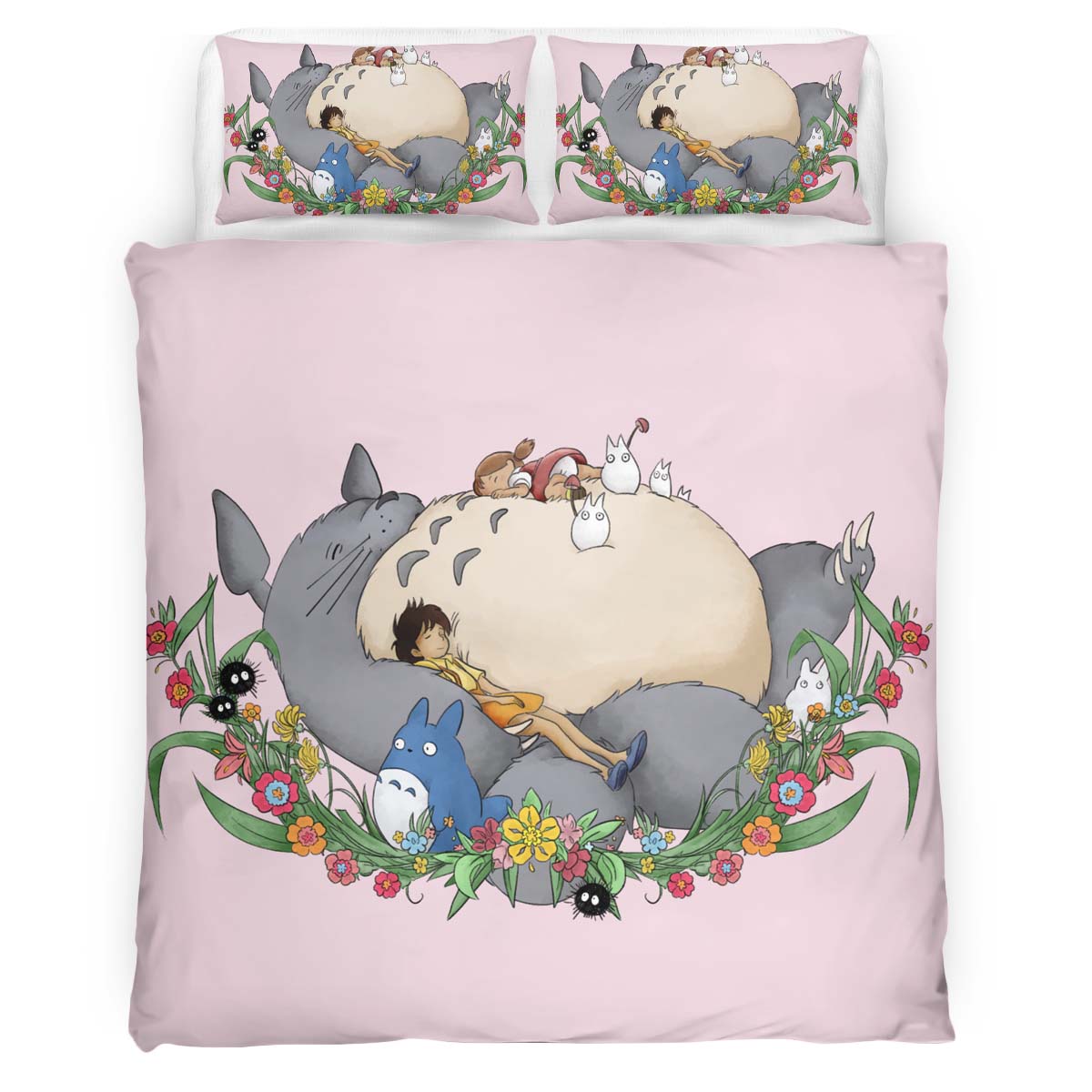 Mein Nachbar Totoro Alle Charaktere 22 Kinderbettwäsche – Bettwäsche