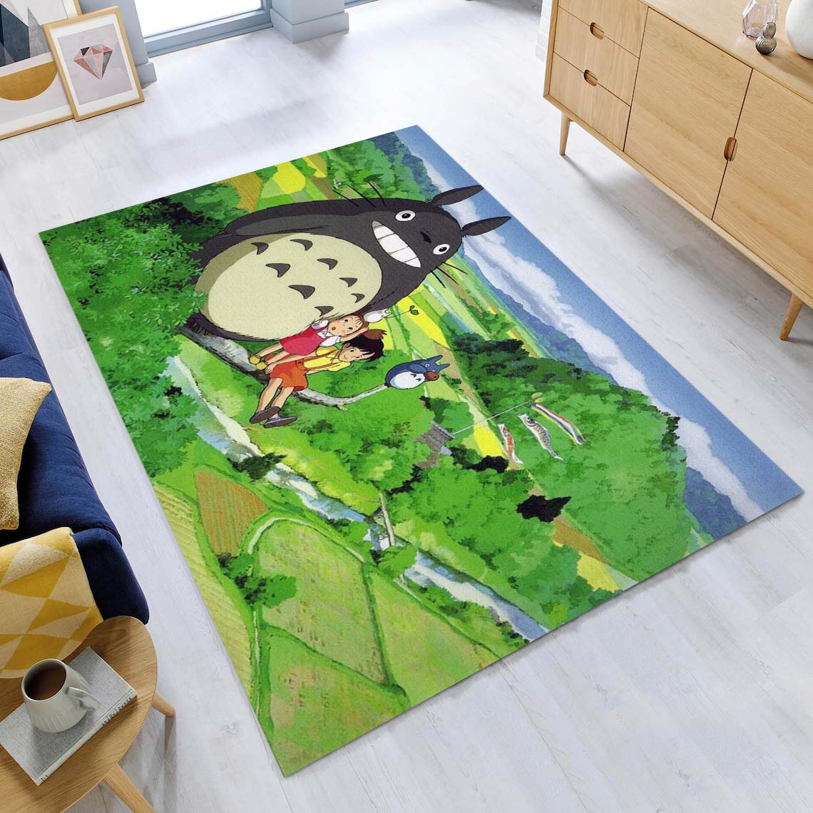 Mein Nachbar Totoro Alle Charaktere 25 Teppich – Bild 2