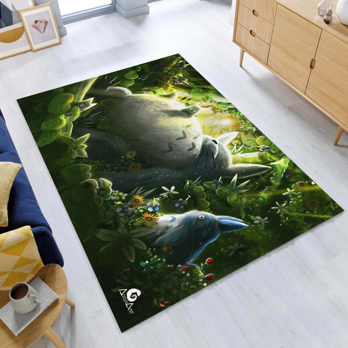 Mein Nachbar Totoro Alle Charaktere 29 Teppich – Bild 2