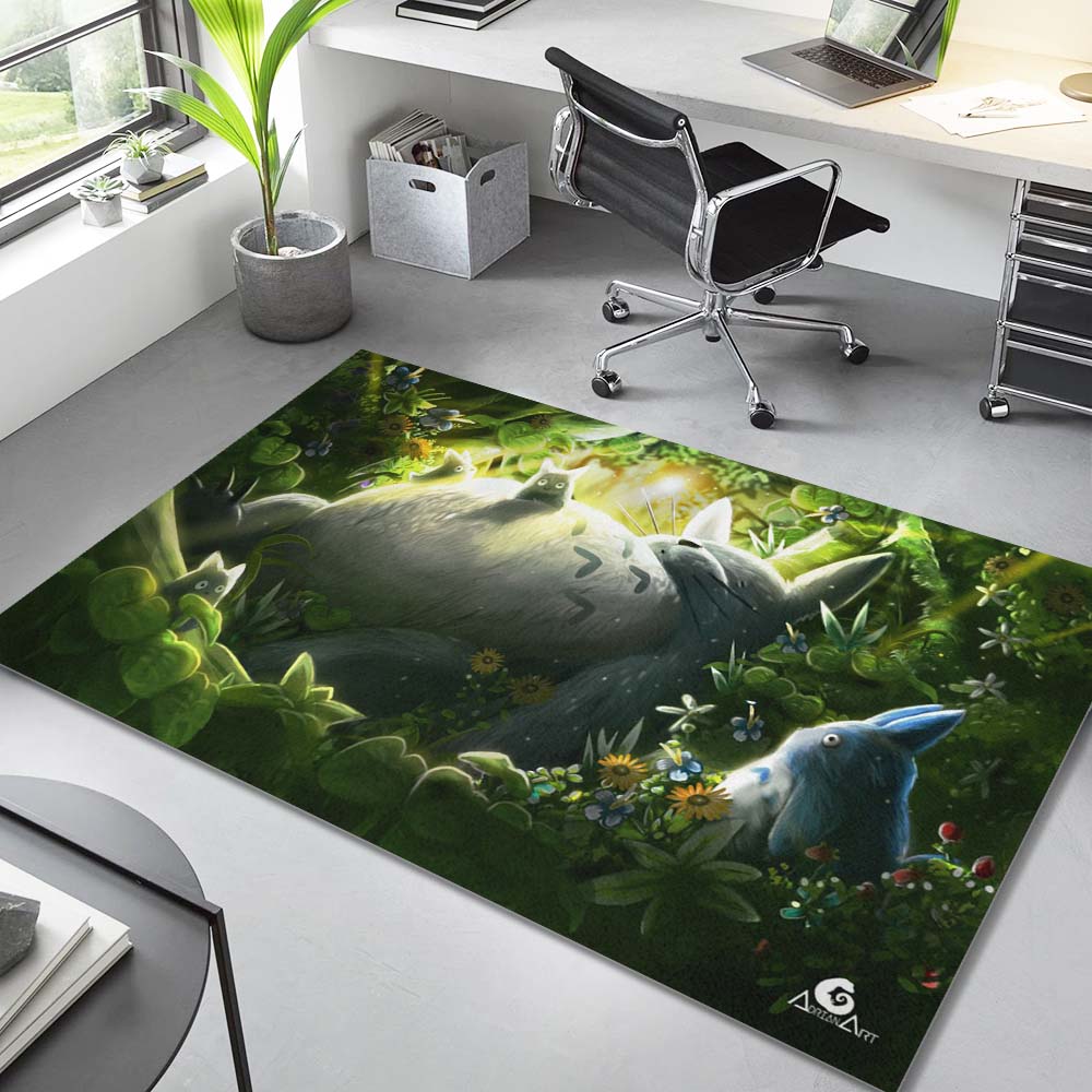 Mein Nachbar Totoro Alle Charaktere 29 Teppich