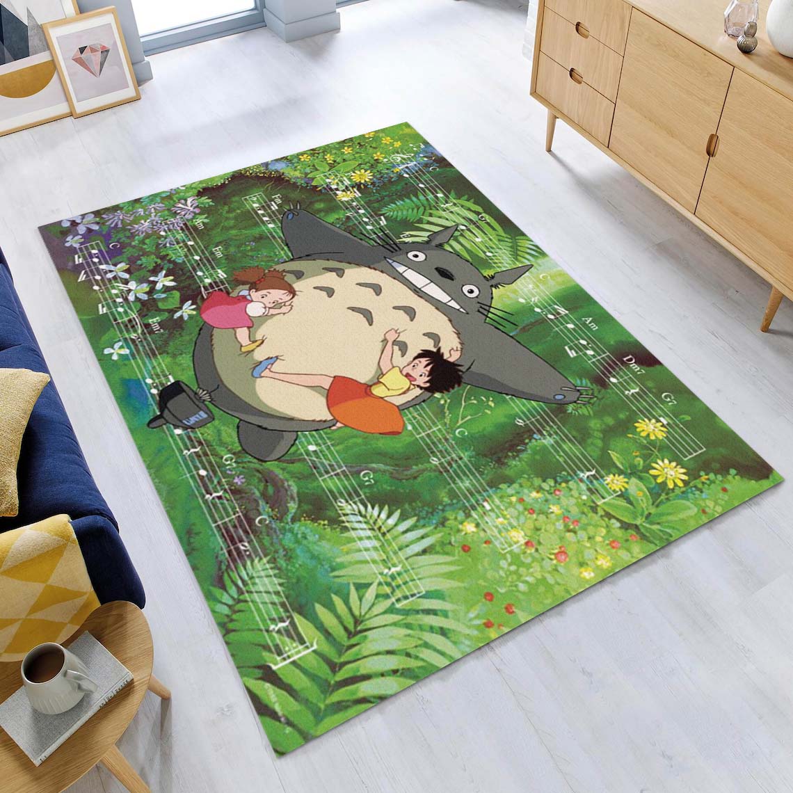 Mein Nachbar Totoro Alle Charaktere 32 Teppich – Bild 2