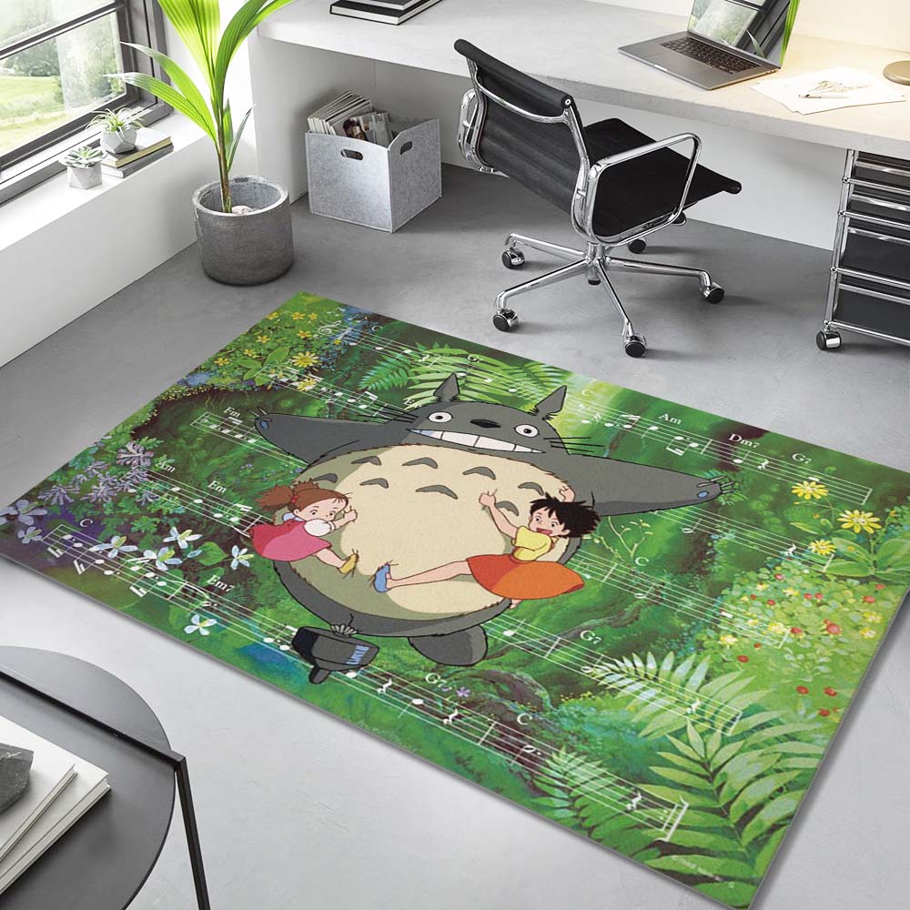 Mein Nachbar Totoro Alle Charaktere 32 Teppich