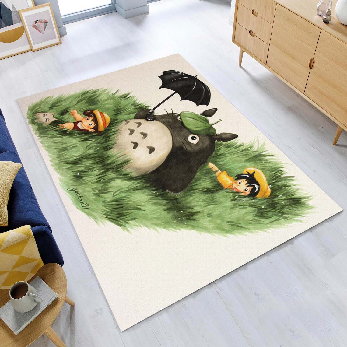 Mein Nachbar Totoro Alle Charaktere 33 Teppich – Bild 2