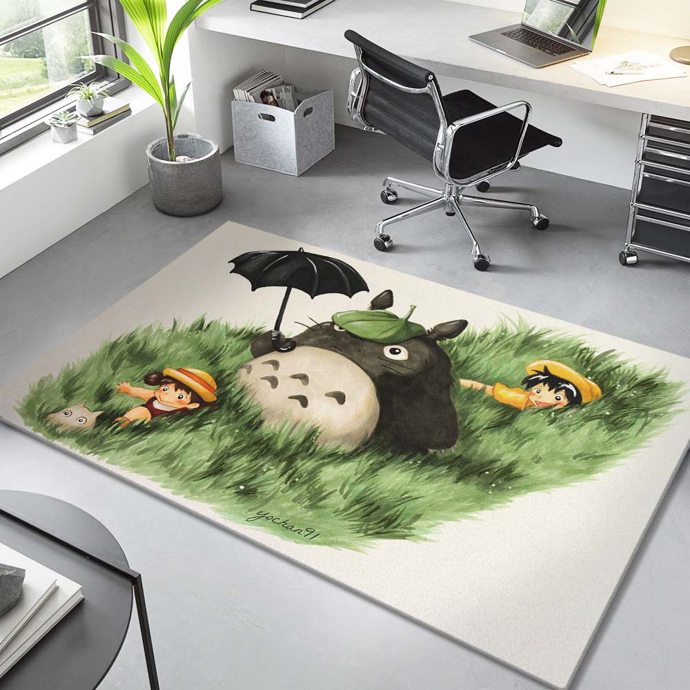 Mein Nachbar Totoro Alle Charaktere 33 Teppich