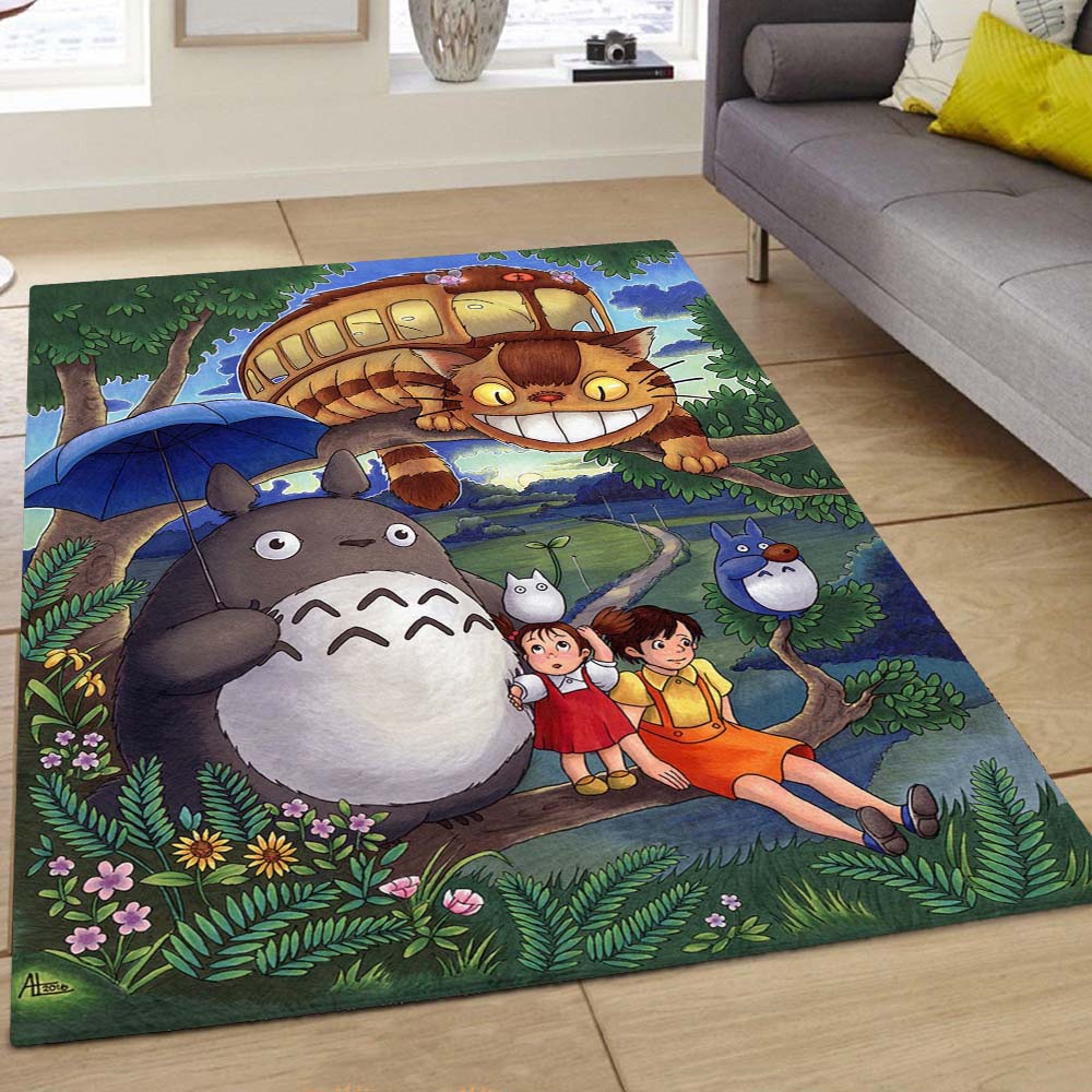 Mein Nachbar Totoro Alle Charaktere 38 Teppich