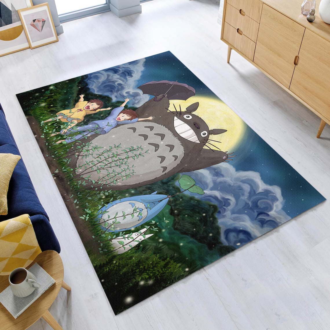Mein Nachbar Totoro Alle Charaktere 4 Teppich – Bild 2