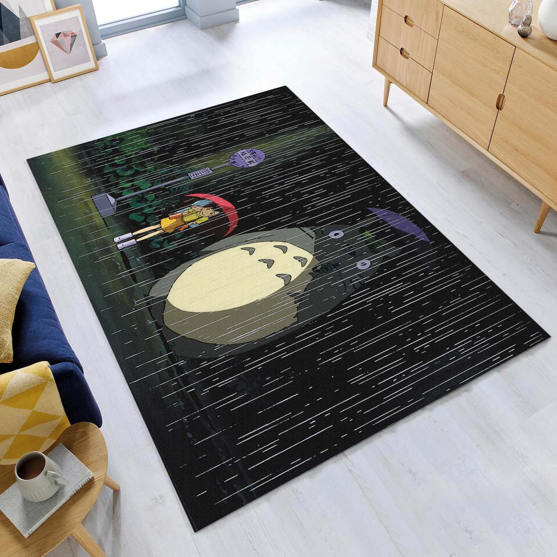 Mein Nachbar Totoro Alle Charaktere 5 Teppich – Bild 2