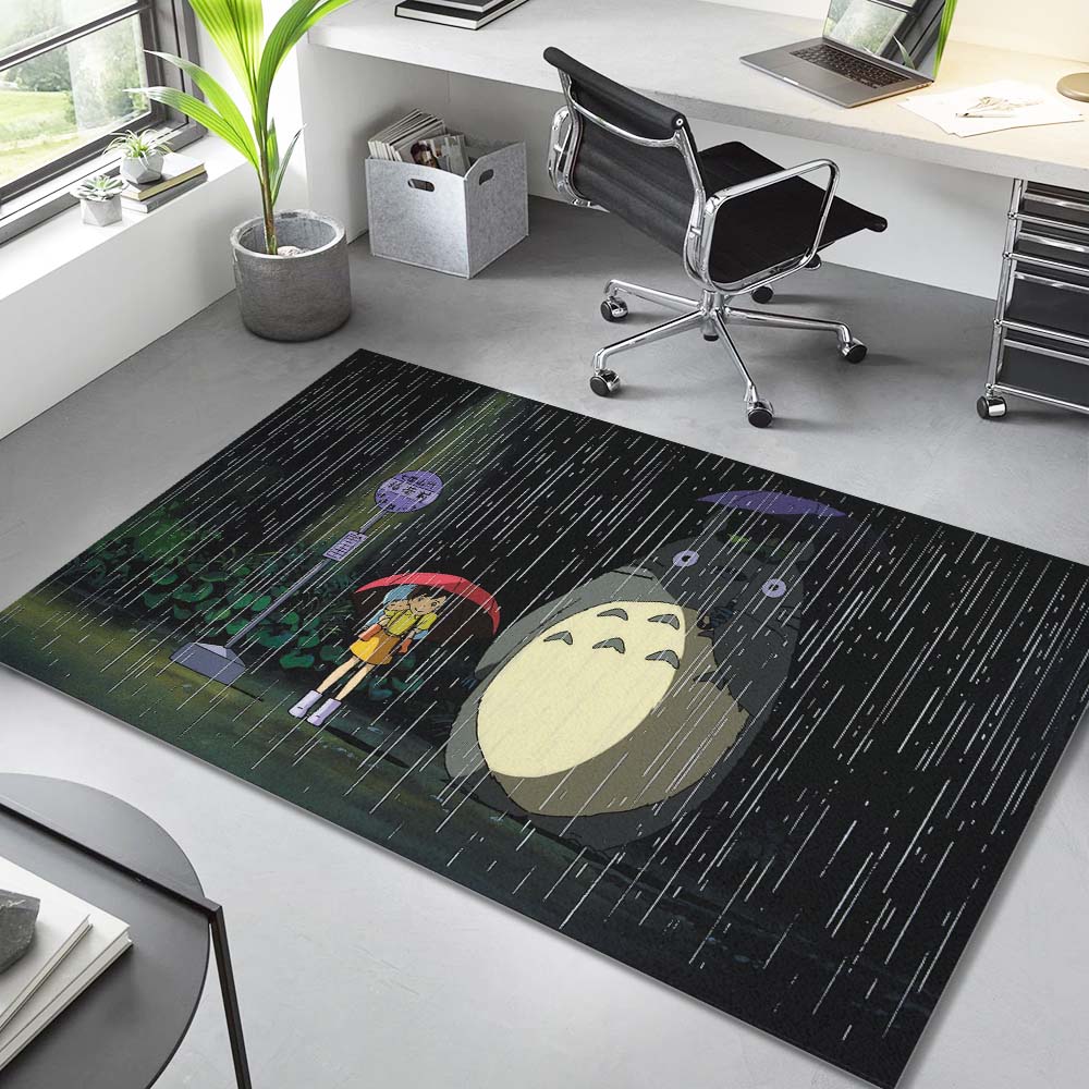 Mein Nachbar Totoro Alle Charaktere 5 Teppich
