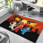 Ninjago Alle Charaktere 1001 Teppich