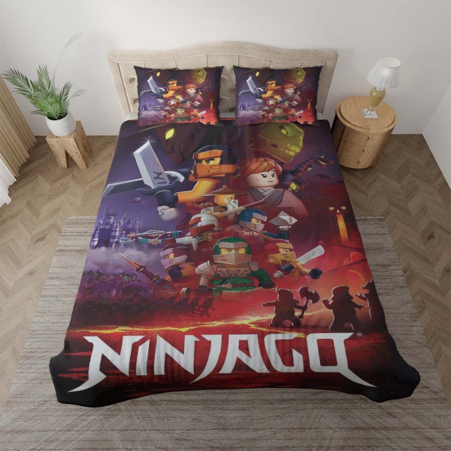 Ninjago Alle Charaktere 1002 Kinderbettwäsche - Bettwäsche – Bild 5