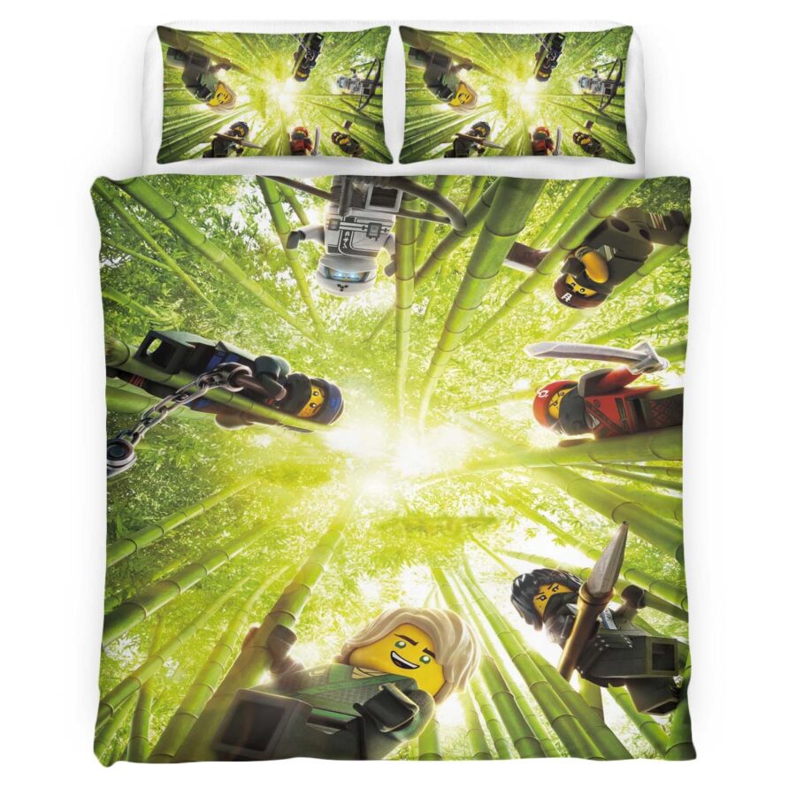 Ninjago Alle Charaktere 1006 Kinderbettwäsche – Bettwäsche – Bild 4