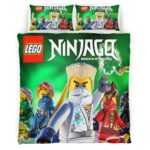 Ninjago Alle Charaktere Kampf 1013 Kinderbettwäsche – Bettwäsche